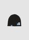 Girls&rsquo; black stretch cotton jersey hat with Lilo & Stitch print_0