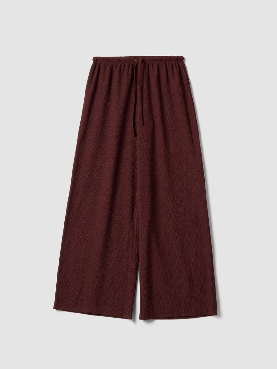 Brown wide-leg joggers_4
