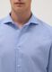 Light blue shirt with French collar in pure cotton regular fit_1