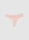 Pink lace thong regular fit_4
