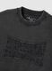 Black pure cotton regular fit top with buttons_5