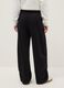 Baggy trousers in stretch cotton black_2