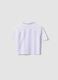 Purple striped short-sleeve T-shirt_4