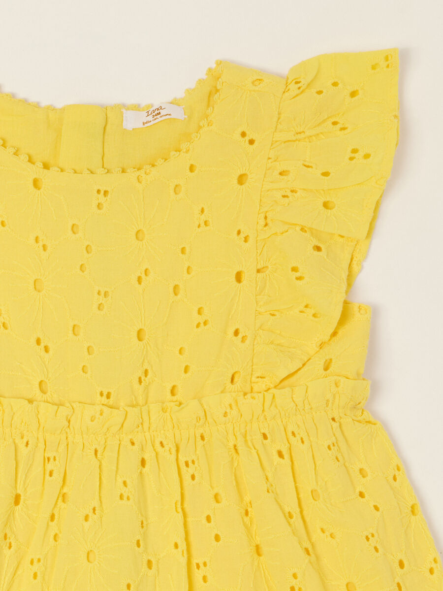IANA pure cotton broderie anglaise dress_2