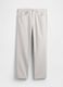 Pantaloni slim fit in misto lino e cotone_4