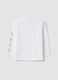 White long-sleeved pure cotton Toy Story top for baby boys_1