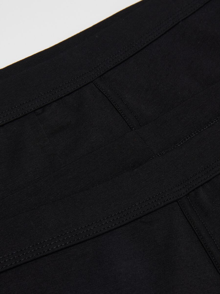 Bipack boxer neri in cotone Supima elasticizzato regular fit_5
