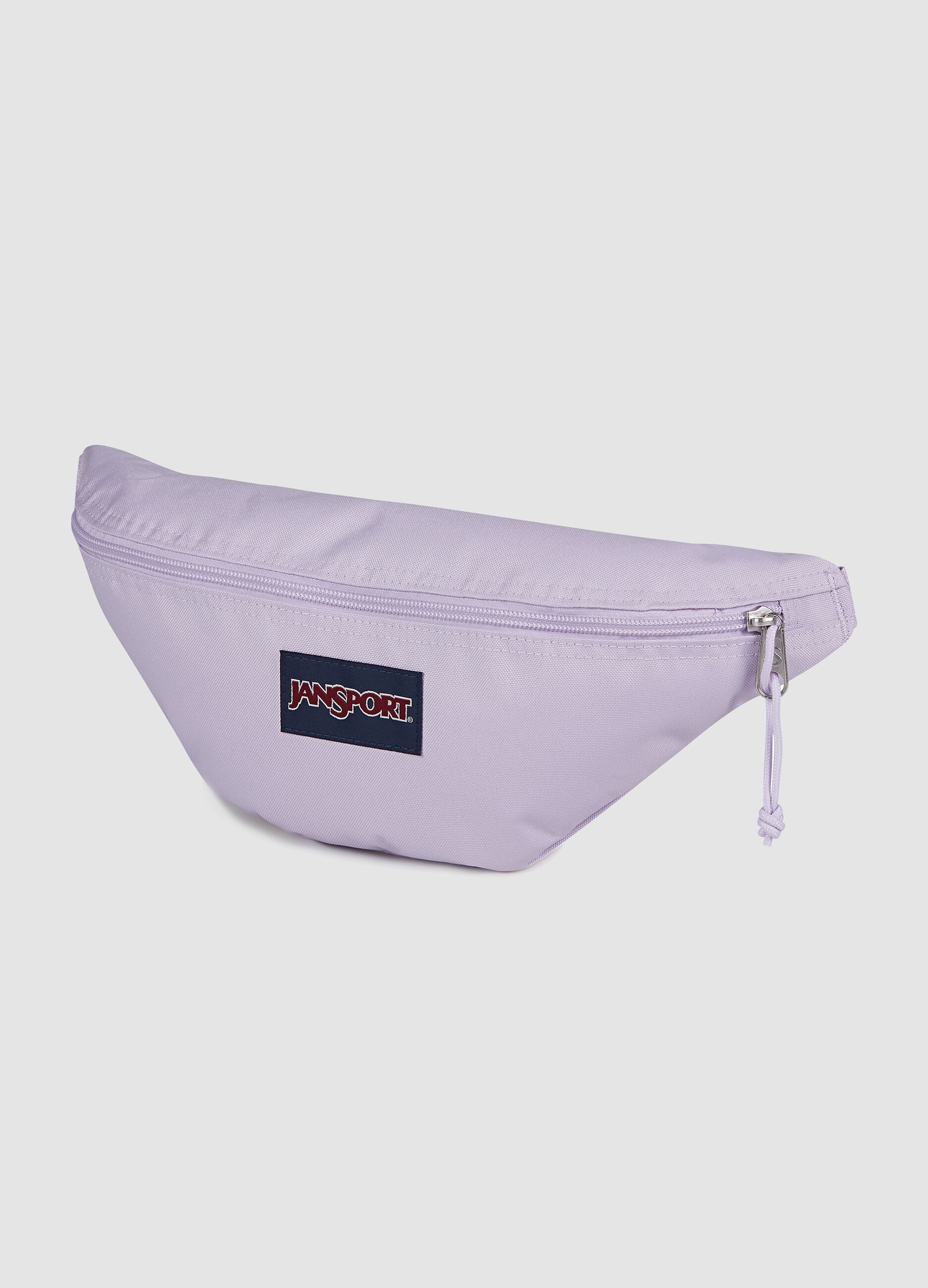 Purple bum bag with adjustable belt