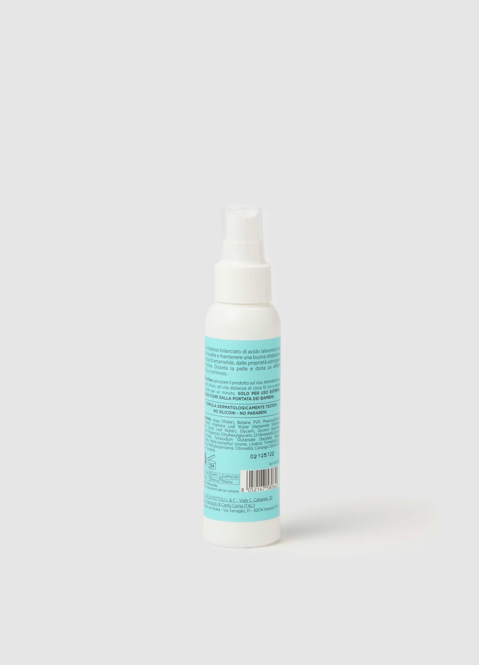 Refreshing water with hyaluronic acid