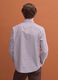 White pure cotton poplin striped shirt, regular fit_2
