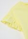 Yellow T-shirt in cotton with diamant&eacute;s_3