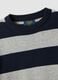 Multicoloured pure cotton striped oversized top for boys_3