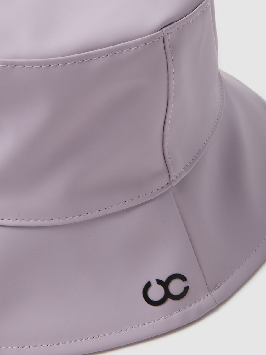 Cappello a secchiello viola_1