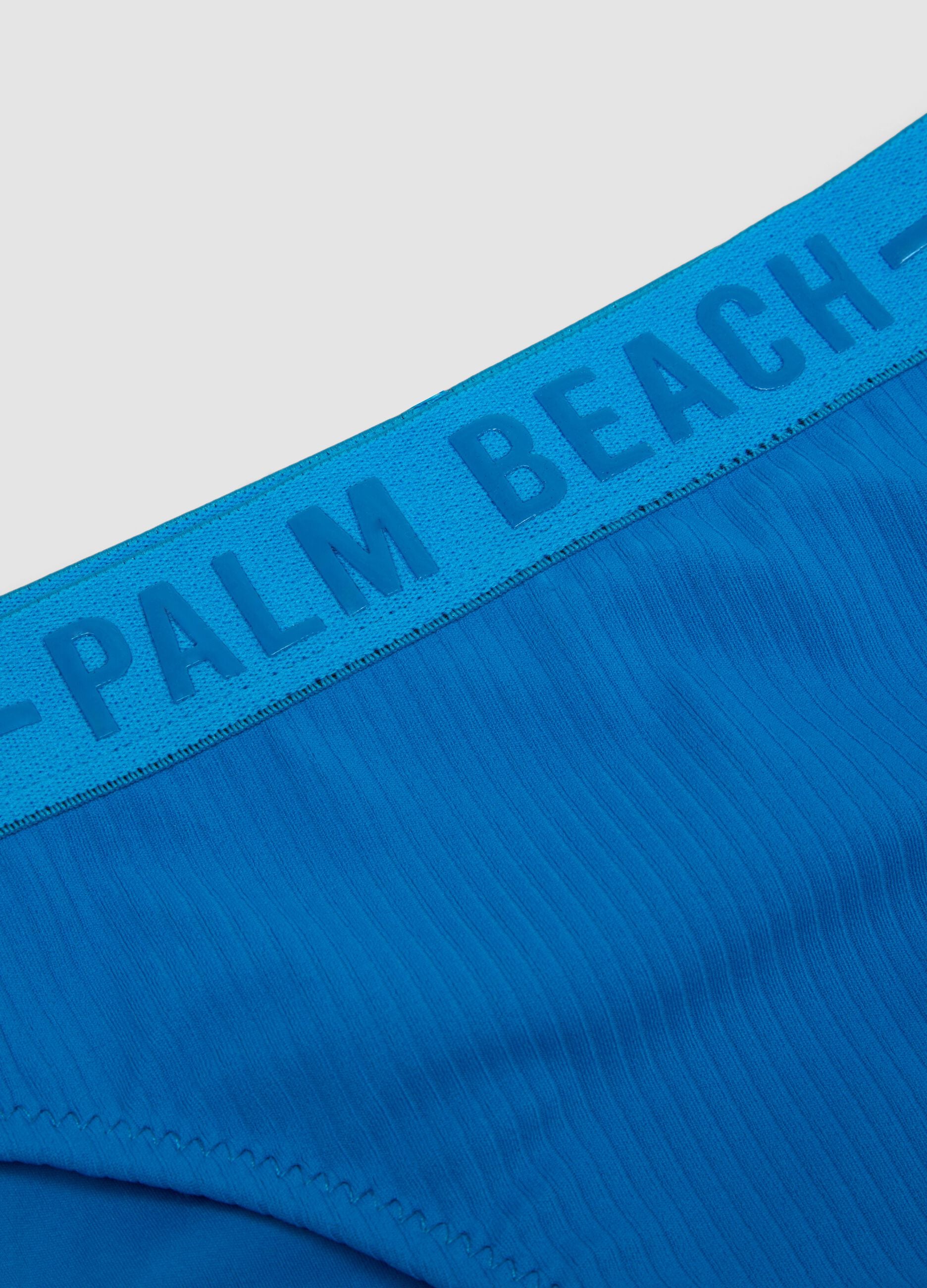 Blue Stretch Fabric Bikini