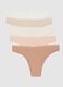 Multipack multicolour Brazilian briefs in stretchy cotton regular fit_4