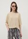 Beige viscose-blend regular-fit T-shirt_2