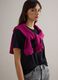Black pure cotton crew neck t-shirt in regular fit_0
