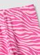 Pink pure cotton set with T-shirt and cycling shorts leggings_3