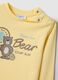 Yellow pure cotton regular fit t-shirt for boys_2