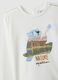 White Long Sleeve Cotton T-Shirt for Children_2