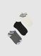 Organic Cotton Blend Multicolour Socks Tripack_0