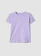 Girls&rsquo; Purple Pure Cotton Regular Fit T-shirt_3