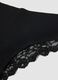 Black Brazilian briefs in stretch microfibre with lace_2