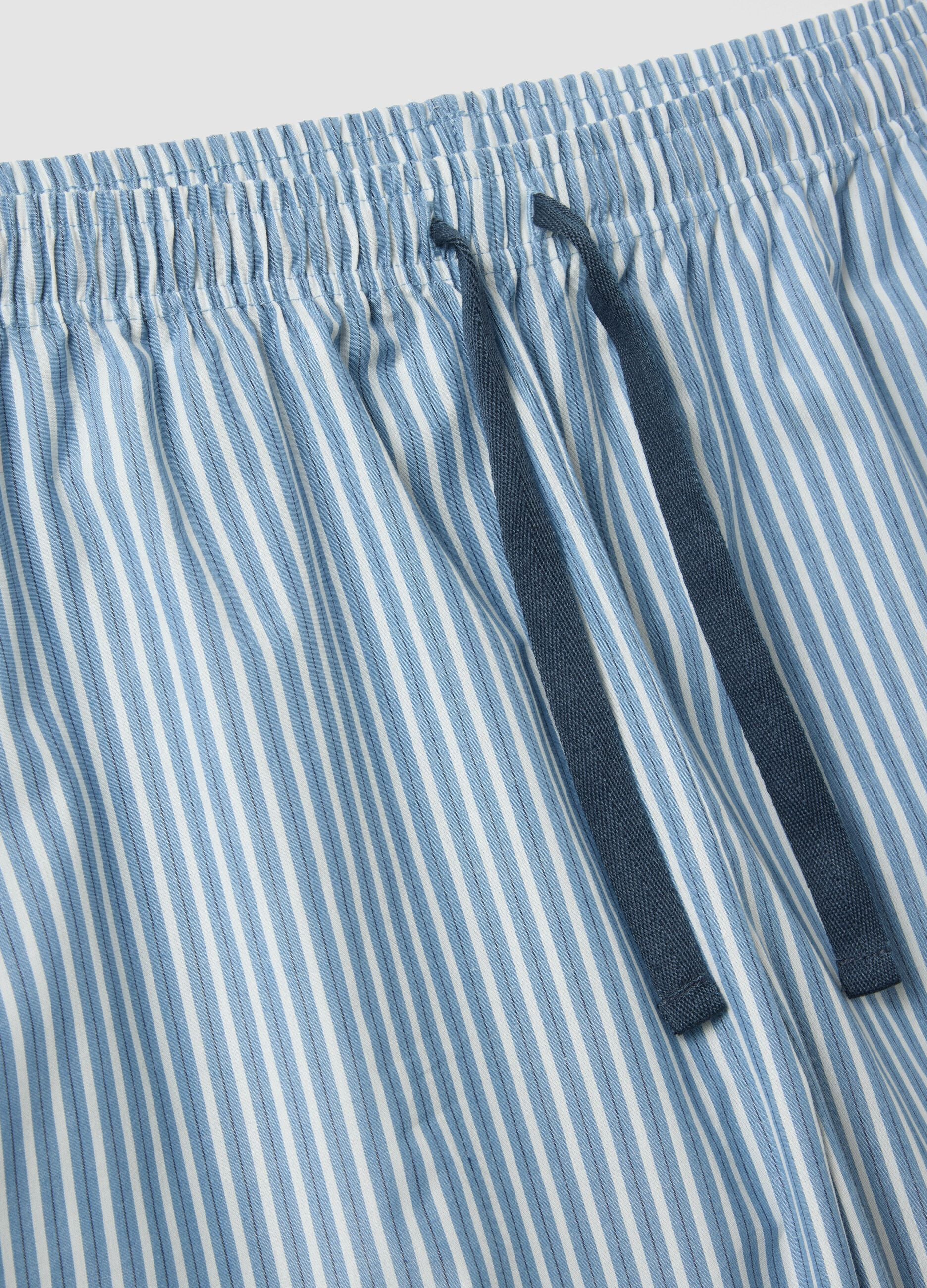 Multicolour pure cotton regular fit short pyjamas