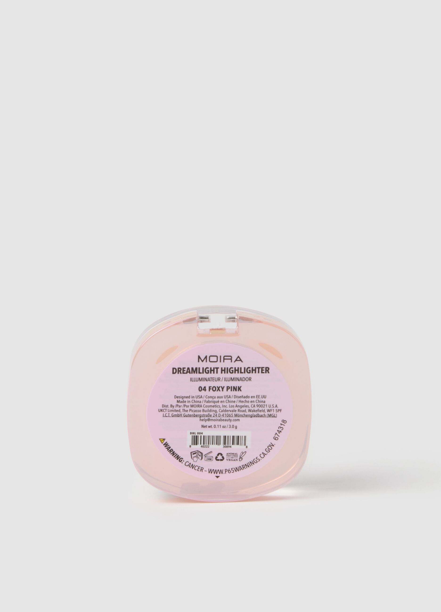 MOIRA DREAMLIGHT HIGHLIGHTER 004 FOXY PINK ILLUMINATOR - Korean Makeup