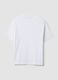 White oversized pure cotton short-sleeve T-shirt_1