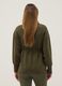 Green relaxed fit maternity sweatshirt in stretch modal blend_2