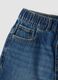 Blue denim cotton-blend boys&rsquo; shorts, regular fit_2