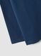 Blue pure cotton long-sleeve T-shirt with chest print for boys_2
