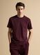 Red breathable, quick-dry cotton-blend T-shirt_0