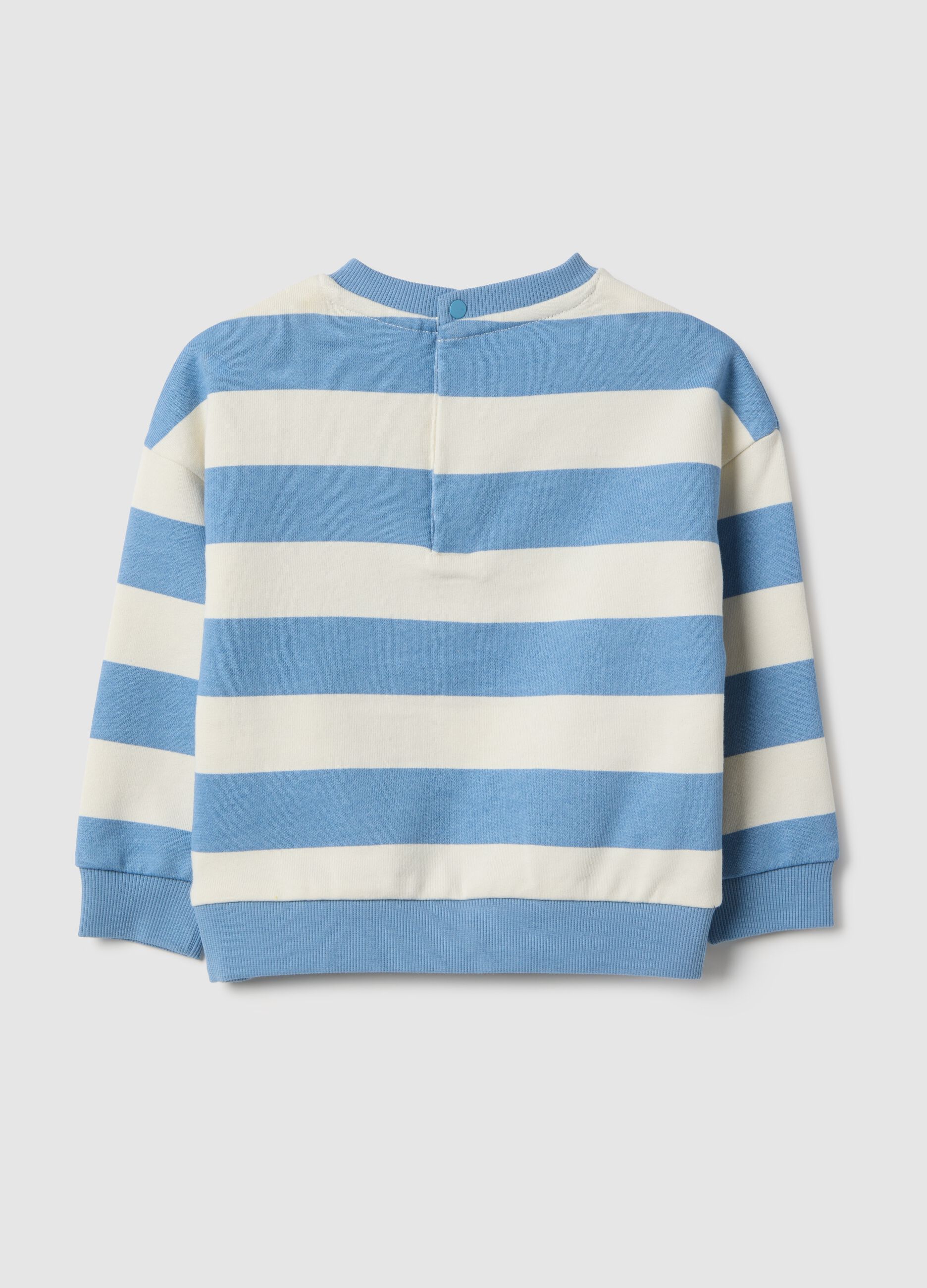 Multicolour pure cotton oversized sweatshirt for boys