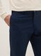 Blue stretch cotton chino trousers in regular fit_3