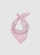 Multicoloured Checked Modal and Silk Scarf_0