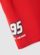 Red kids&rsquo; pure cotton T-shirt with Cars print, oversized fit_3
