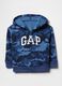 Cotton-blend zip-up hoodie_0