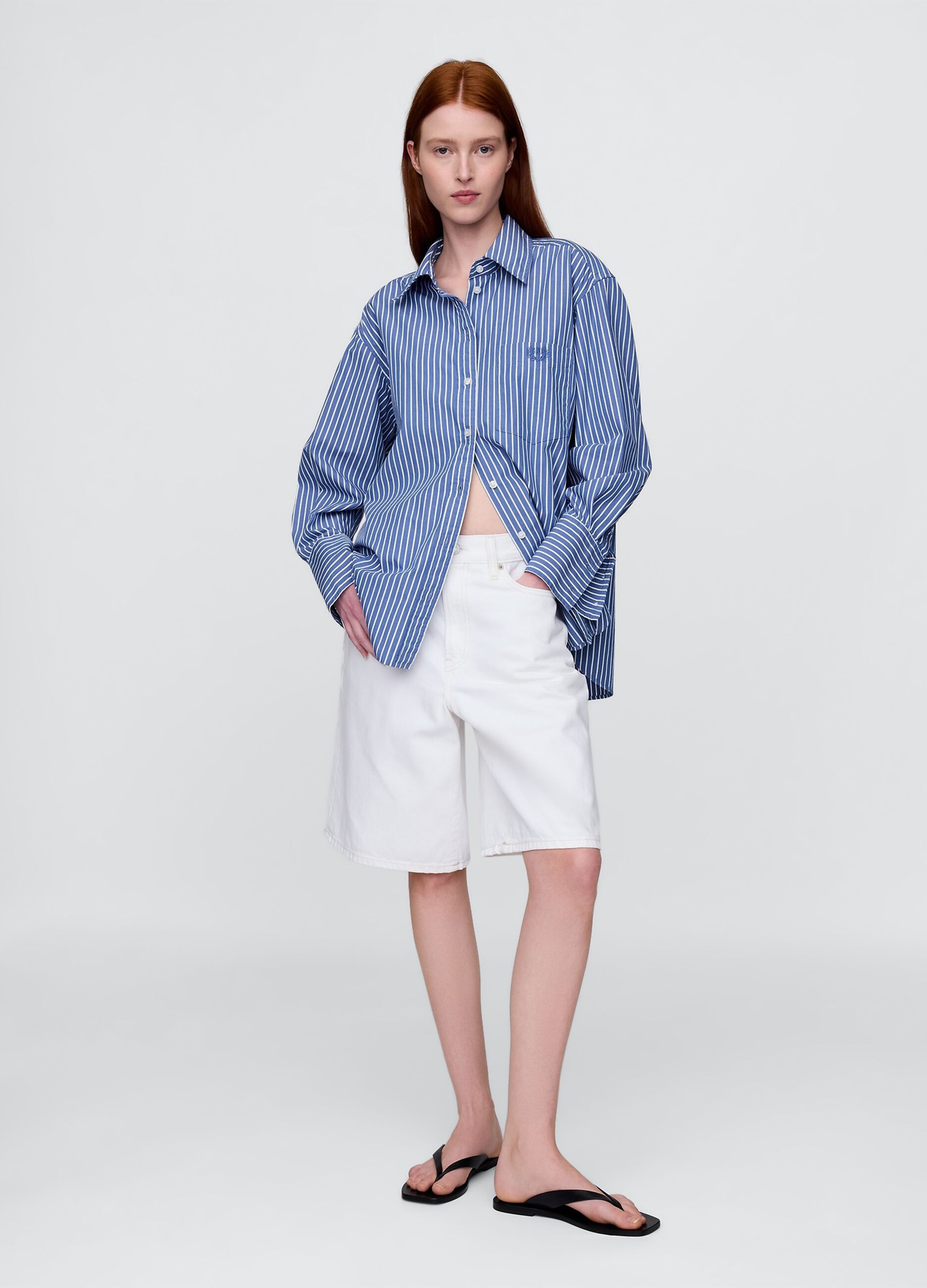 Striped Oversized Shirt