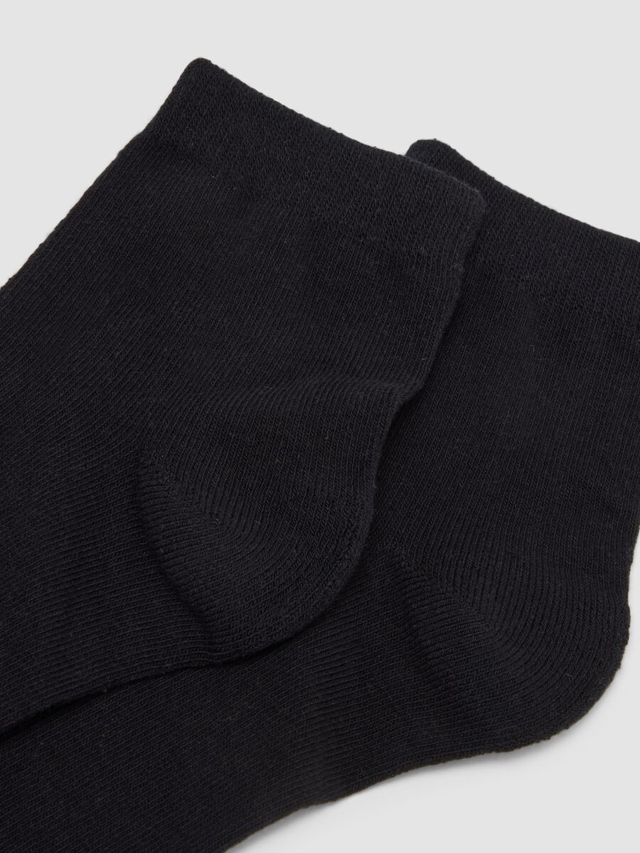 3-pack of black organic cotton ankle sports socks_2