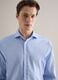 Camicia in puro cotone azzurra regular fit_3