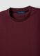 Red regular-fit stretch piqu&eacute; cotton-blend T-shirt with Easy Dry_1