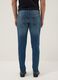 Skinny fit blue stretch cotton jeans_2
