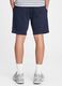 Plush Bermuda joggers with embroidered logo_2