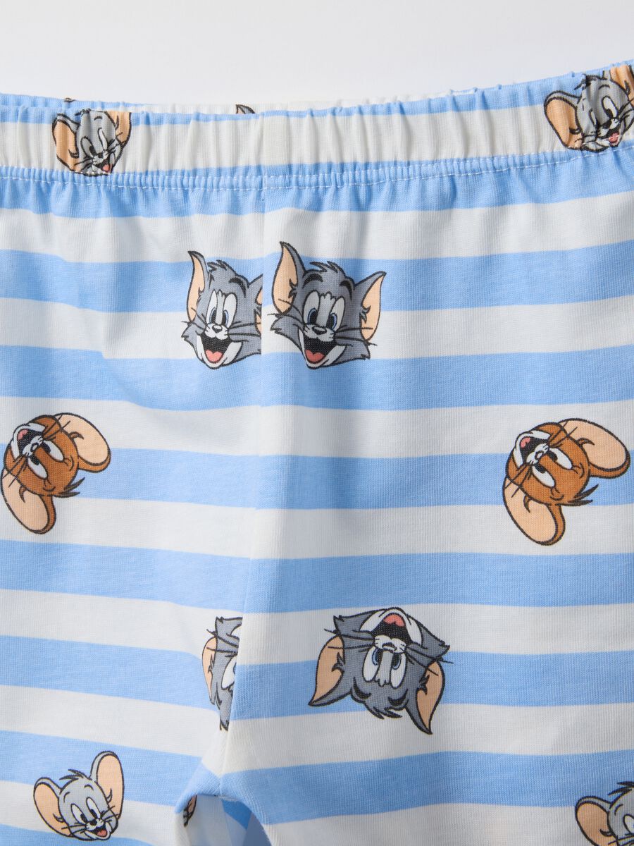 Multicolour pure cotton regular fit baby pyjama with prints_3