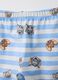 Multicolour pure cotton regular fit baby pyjama with prints_3