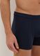 Blue midi boxer briefs 2-pack in stretch Supima cotton, regular fit_3