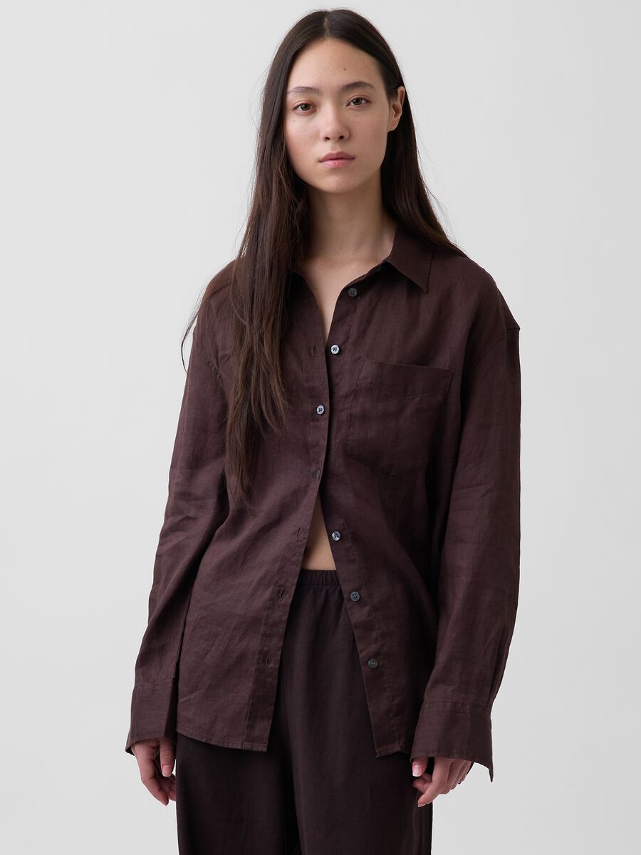 Pure linen shirt_0
