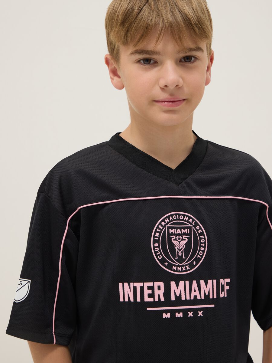 Inter Miami CF Black Cotton Regular Fit T-shirt_2